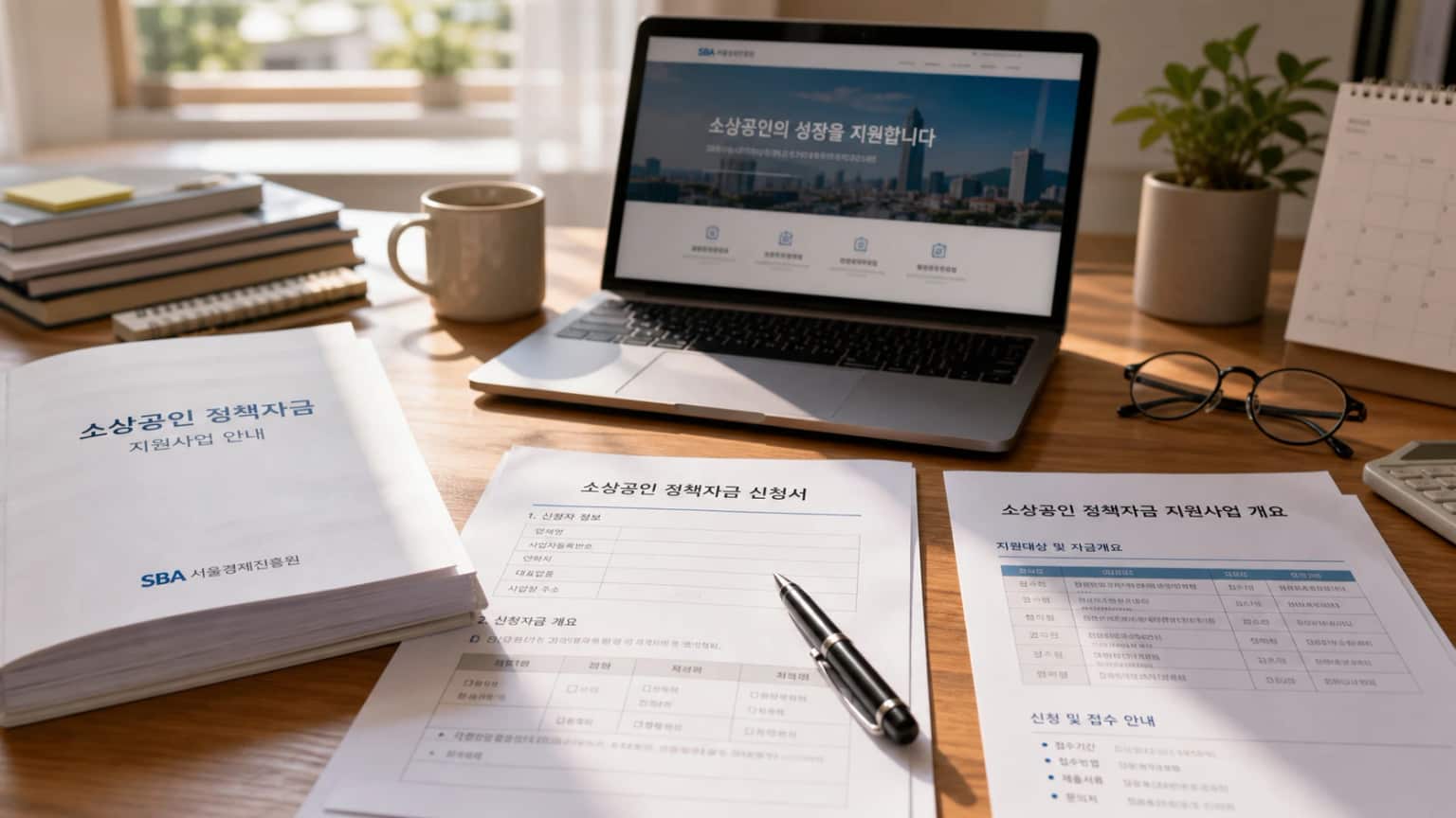 소상공인 정책자금 융자사업 신청 접수 시작